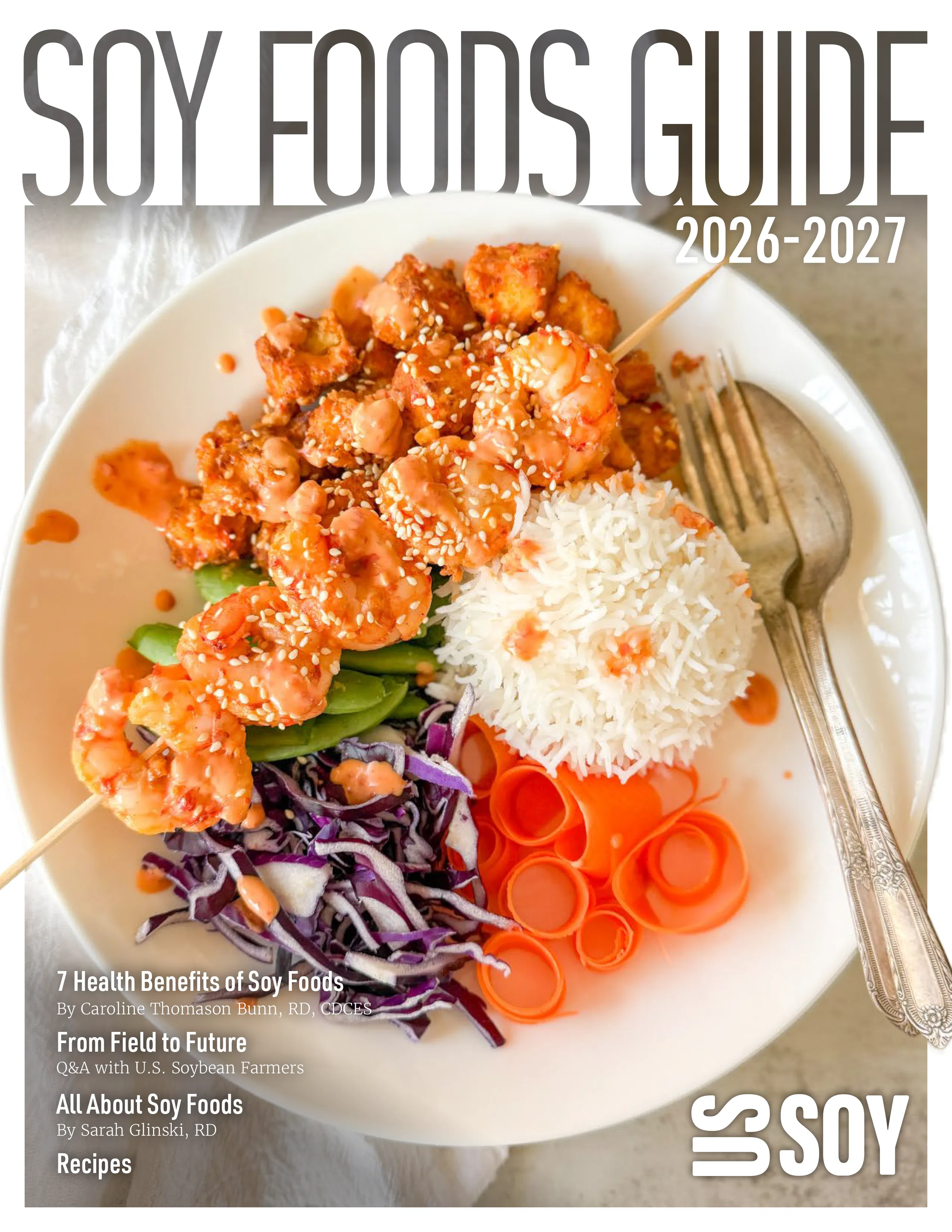 SoyFoods FoodsGuide Magazine Cover